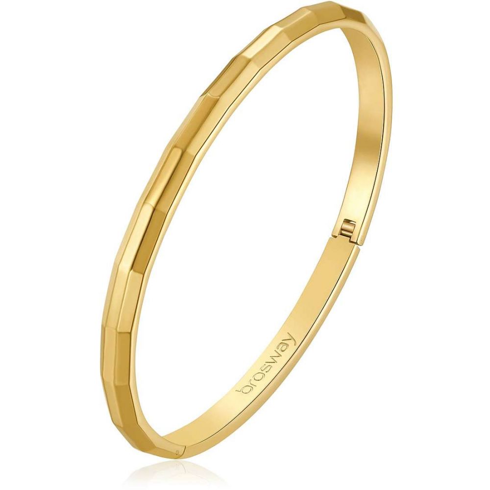 Brosway Bracciale Acciaio Gold Withyou Con Incisione