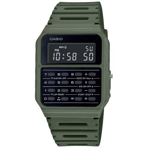 Casio Orologio Unisex Resina Con Calcolatrice Cod. CA-53WF-3BEF