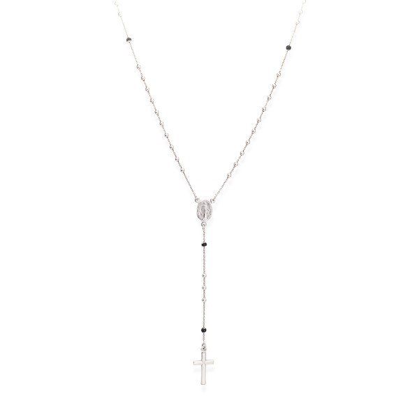 Amen Collana Donna Rosario Argento Classico