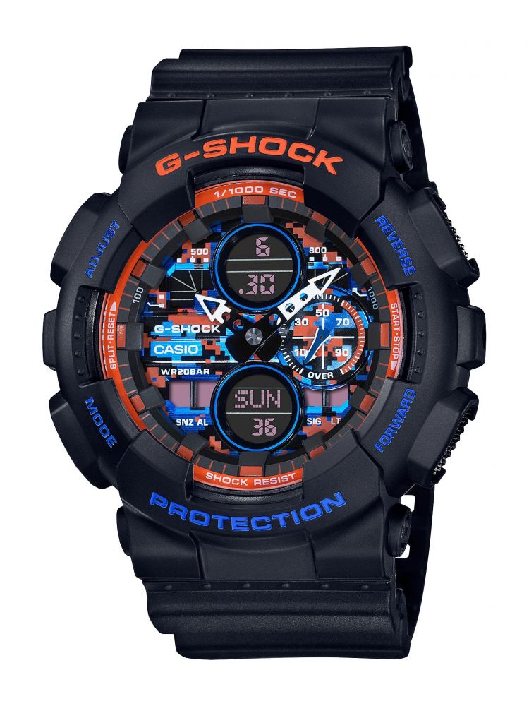 Casio Orologio G-Shock Uomo Digitale Multifunzione Cod.GA-140CT-1AER