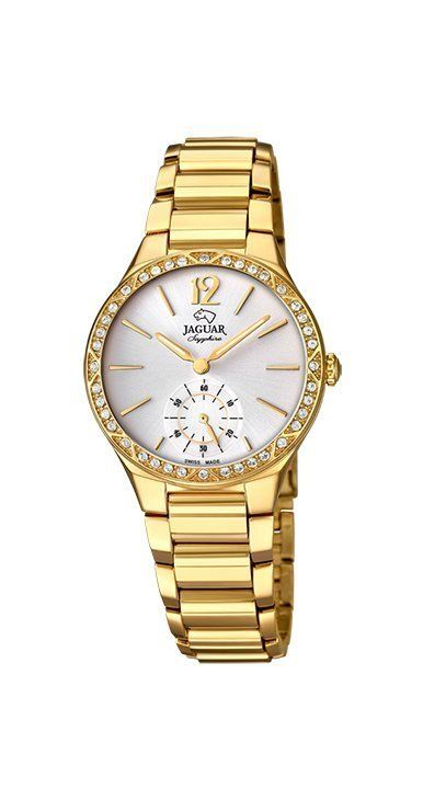 Jaguar Orologio Solo Tempo Donna Acciaio Oro Cosmopolitan