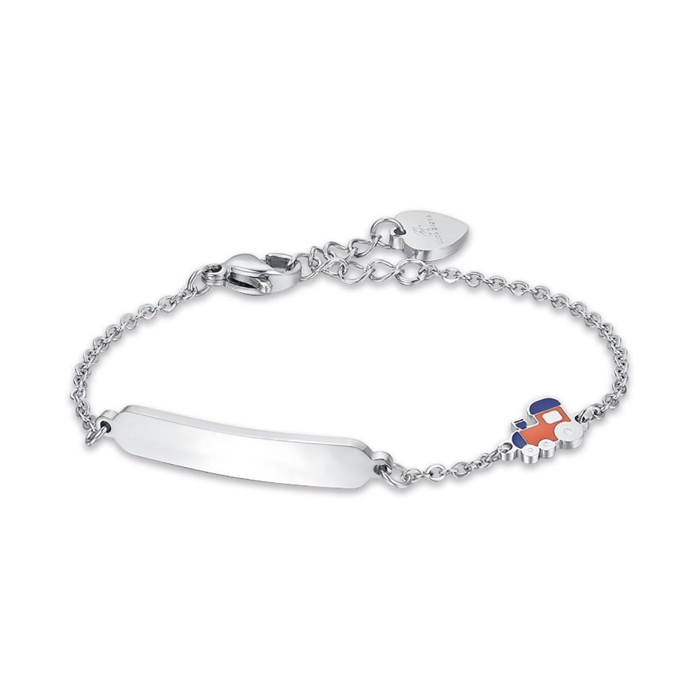 Luca Barra Kids Bracciale Bambino Acciaio Treno