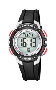 Calypso Orologio Bambino Gomma Digitale Multi Nero