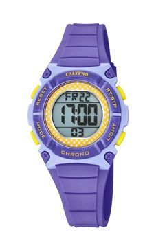 Calypso Orologio Unisex Gomma Digitale Multifunzione Viola