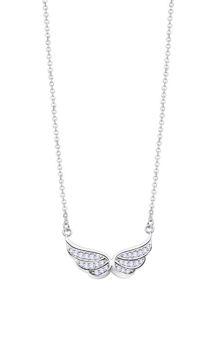 Lotus Collana Donna Argento Foglie