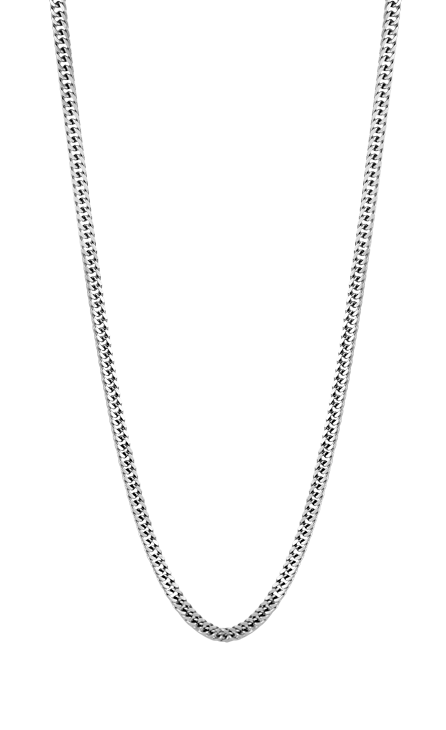 Lotus Collana Uomo Acciaio