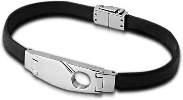 Lotus Bracciale Uomo Caucciù con Acciaio