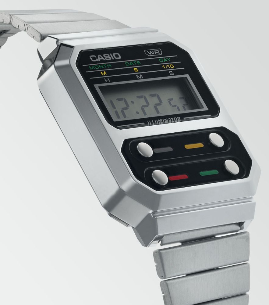 Casio Orologio Multifunzione Digitale A100WEF-1AEF