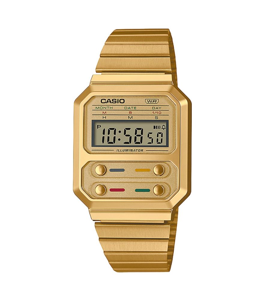 Casio Orologio Multifunzione Digitale A100WEFG-9AEF