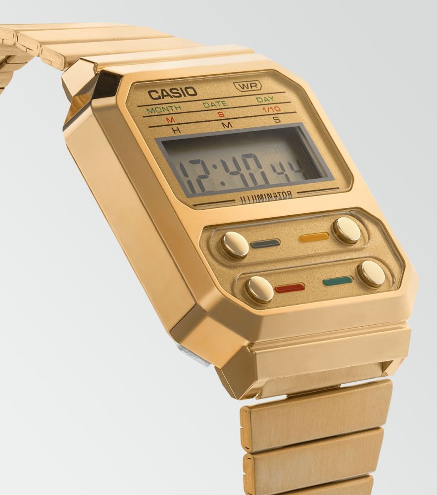 Casio Orologio Multifunzione Digitale A100WEFG-9AEF