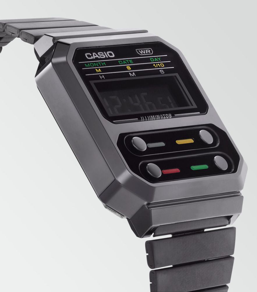 Casio Orologio Multifunzione Digitale A100WEGG-1AEF