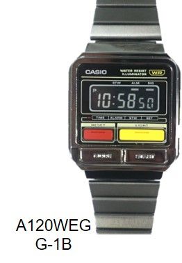 Casio Orologio Multifunzione Digitale A120WEGG-1BEF