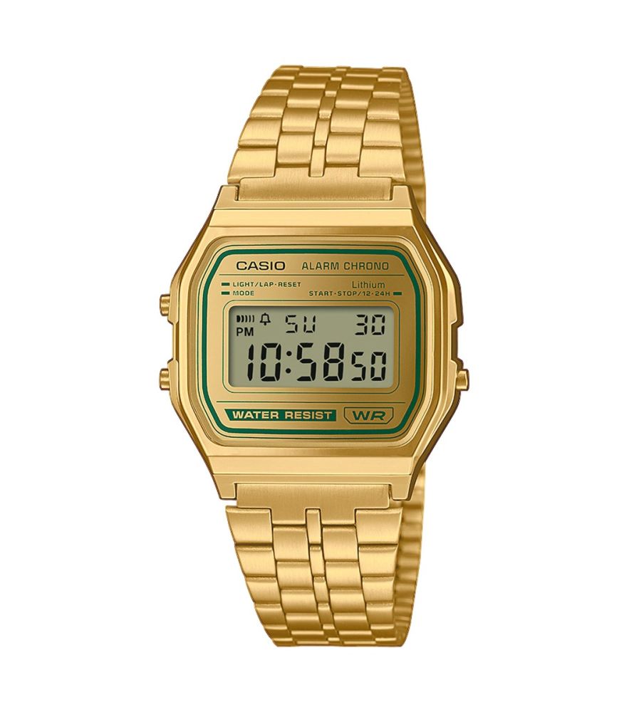 Casio Orologio Multifunzione Digitale A158WEGV-9AEF