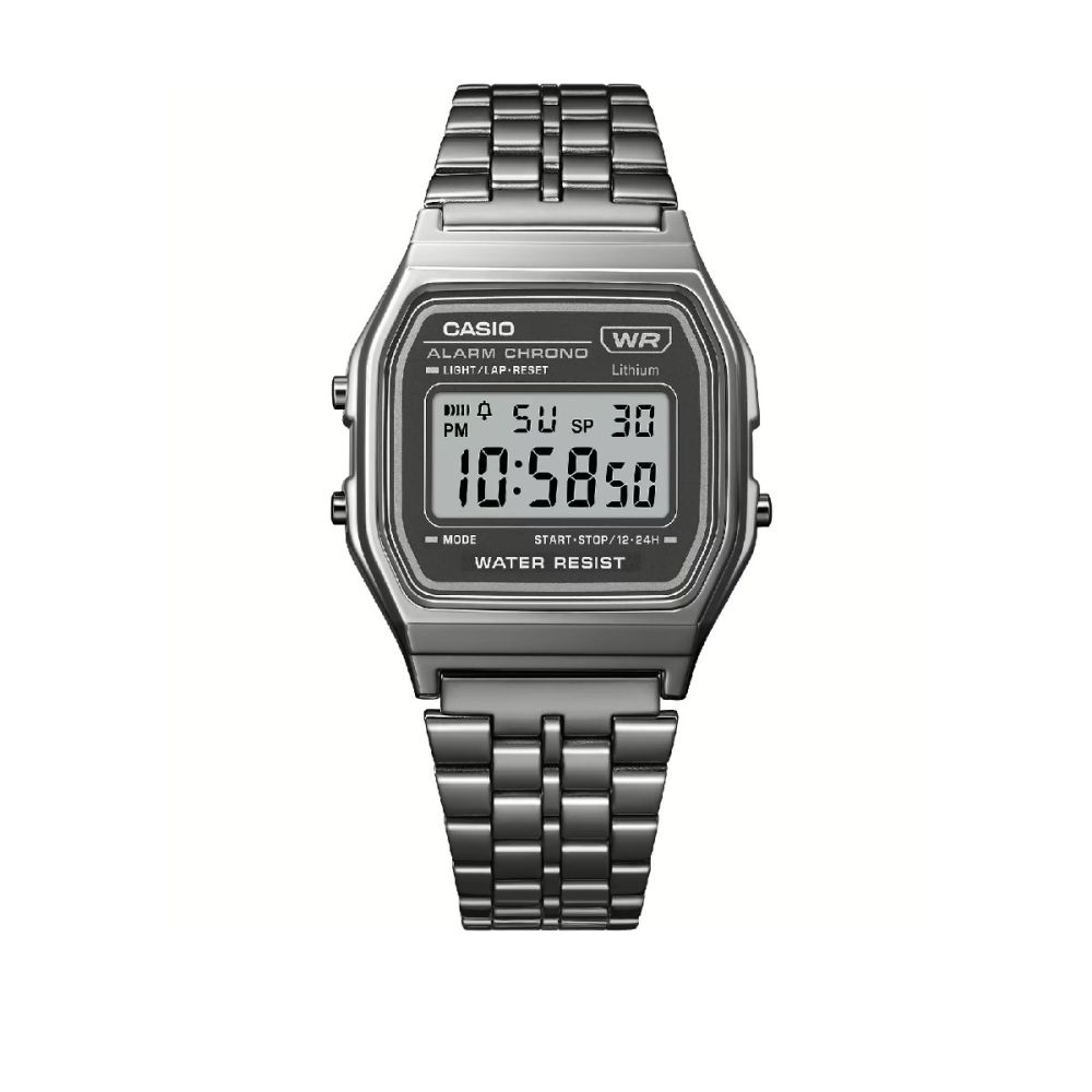 Casio Orologio Vintage Unisex Digitale Multifunzione Cod. A158WETB-1AEF