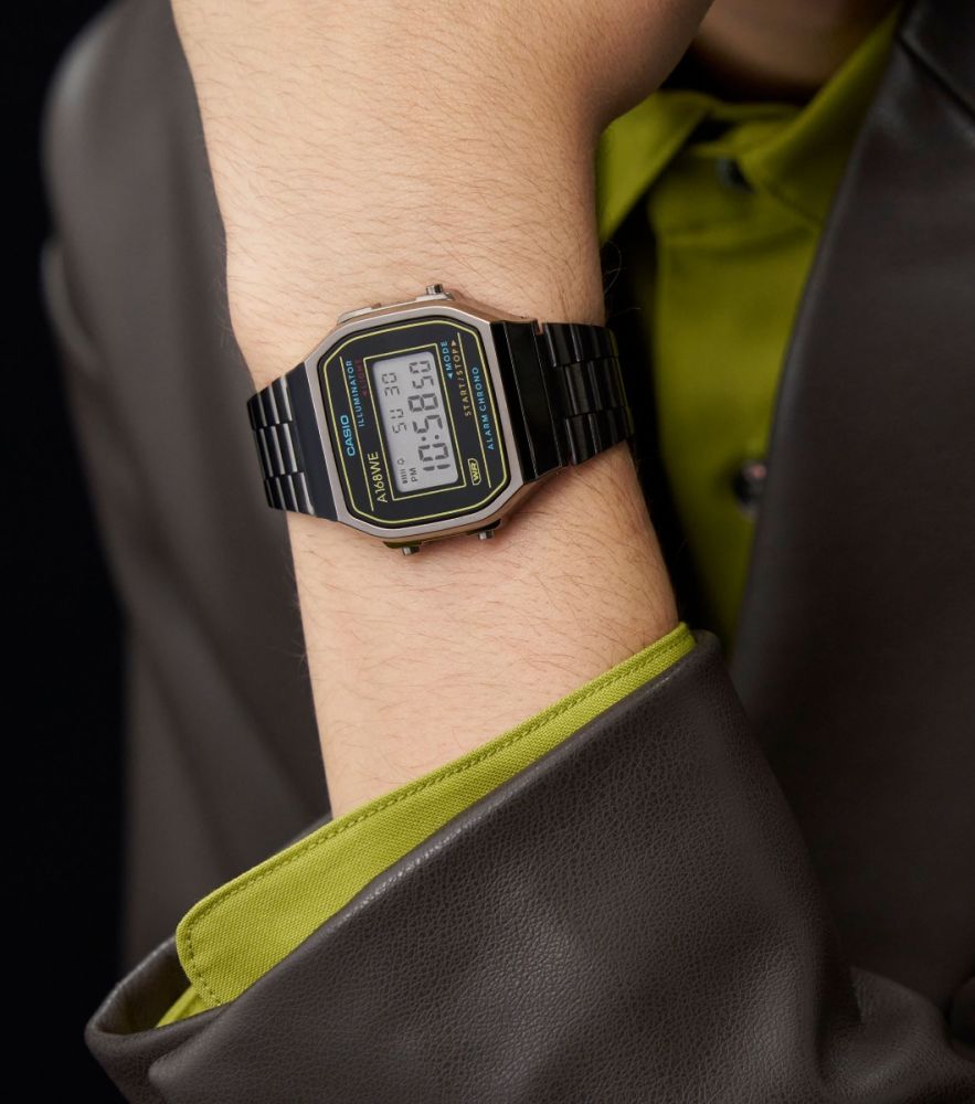 Casio Orologio Multifunzione Digitale A168WEHB-1AEF