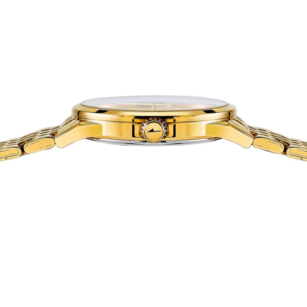 Lotus Solo Tempo Acciaio Gold Quadrante Silver