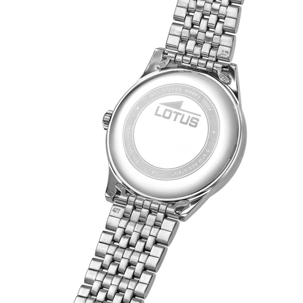 Lotus Solo Tempo Acciaio Quadrante Silver