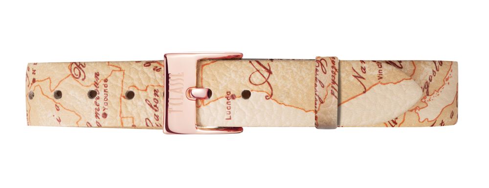 1° Classe Orologio Solo Tempo Acciaio Rosè e Pelle Montecarlo