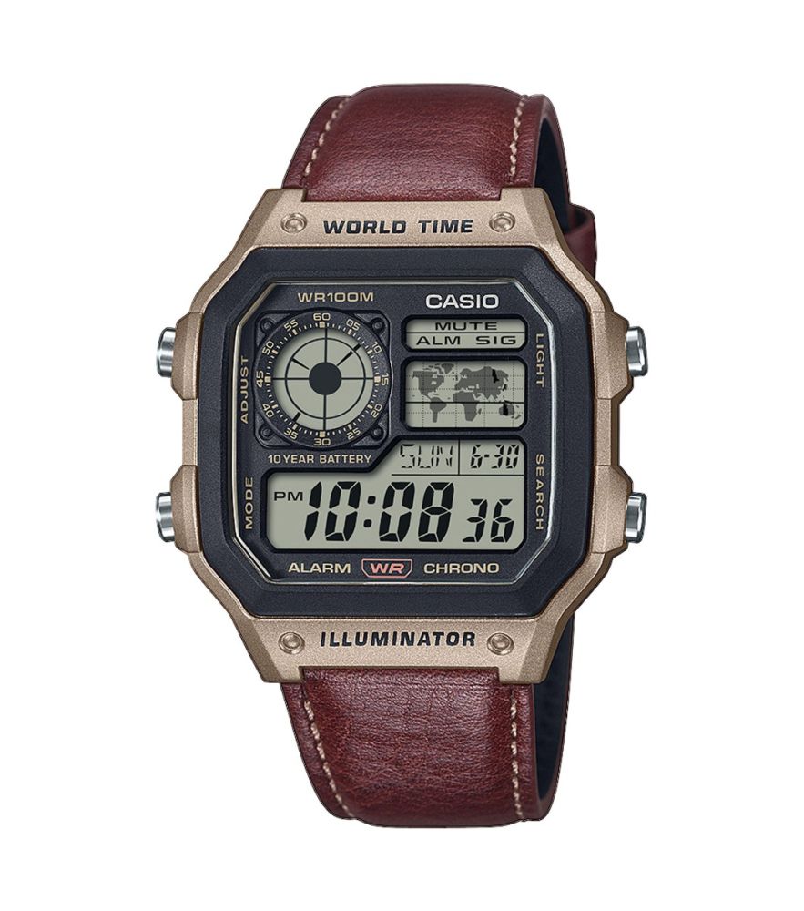 Casio Orologio Multifunzione Digitale AE-1200WHL-5AVEF