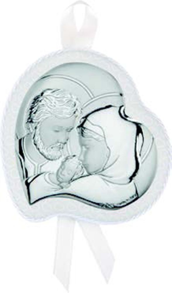 Atelier Capoculla Carillon Bianco Sacra Famiglia Argento