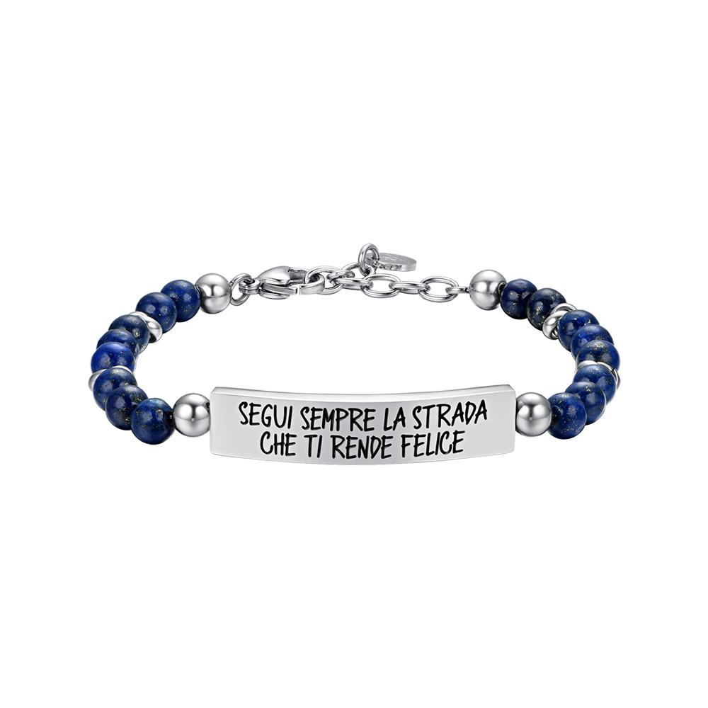Luca Barra Bracciale Acciaio 