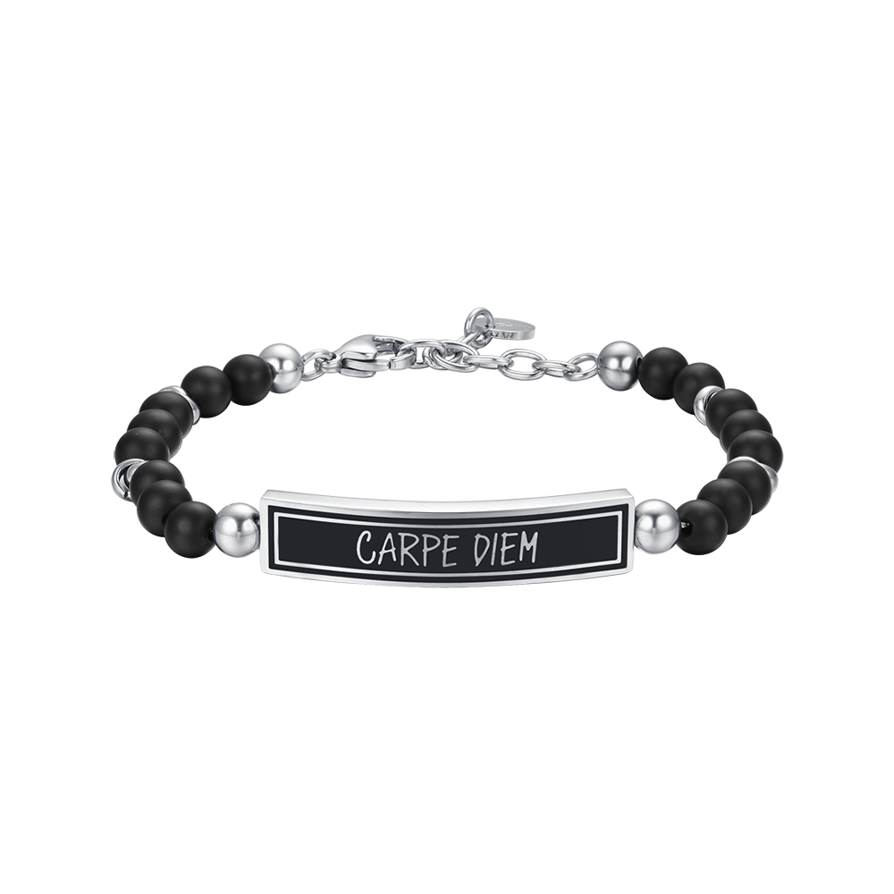 Luca Barra Bracciale Acciaio 