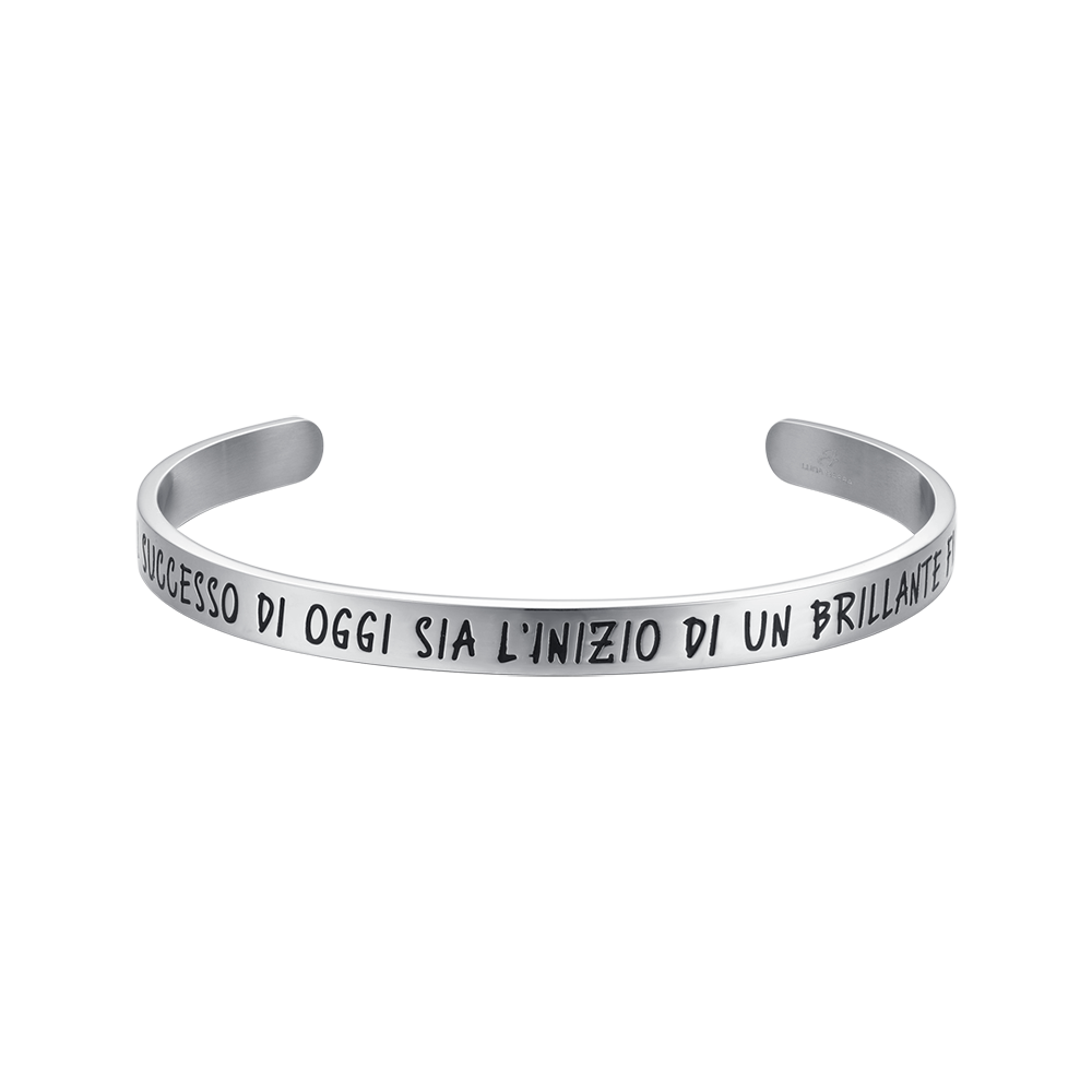 Luca Barra Bracciale Acciaio 
