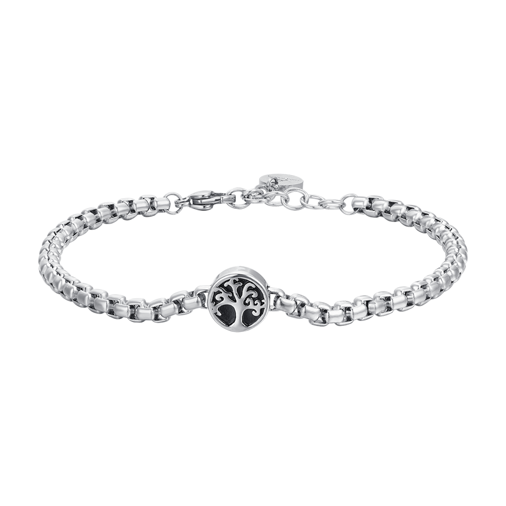 Luca Barra Bracciale Acciaio Albero della Vita 