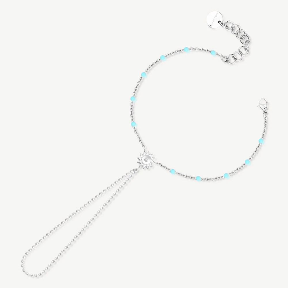 Brosway Baciamano Acciaio Sole e Turchese