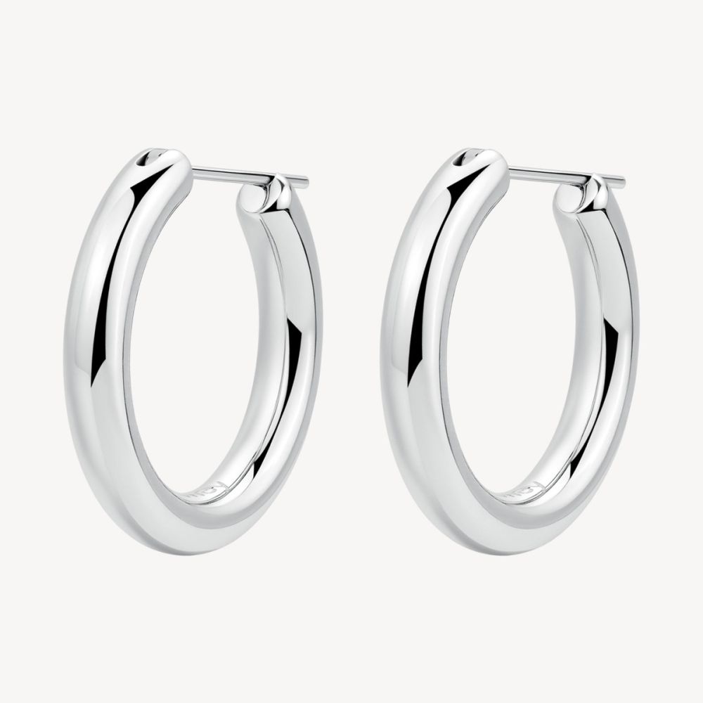 Brosway Orecchini Cerchi Acciaio 40 mm Aura