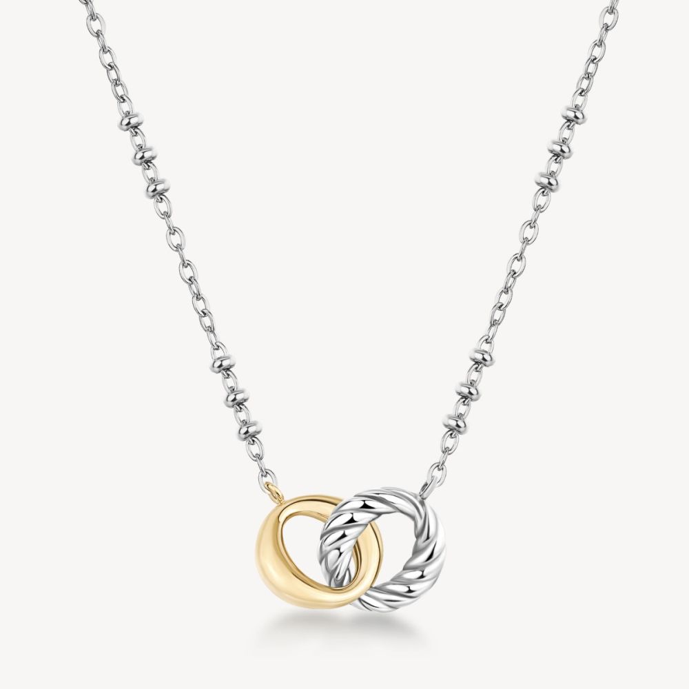 Brosway Collana Acciaio Elementi Bicolore Amy