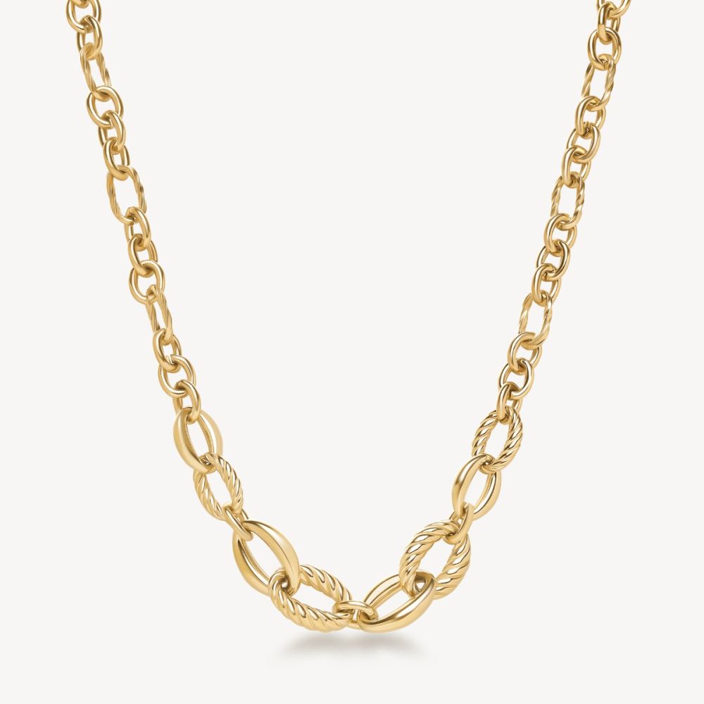 Brosway Collana Catena Acciaio Gold Amy