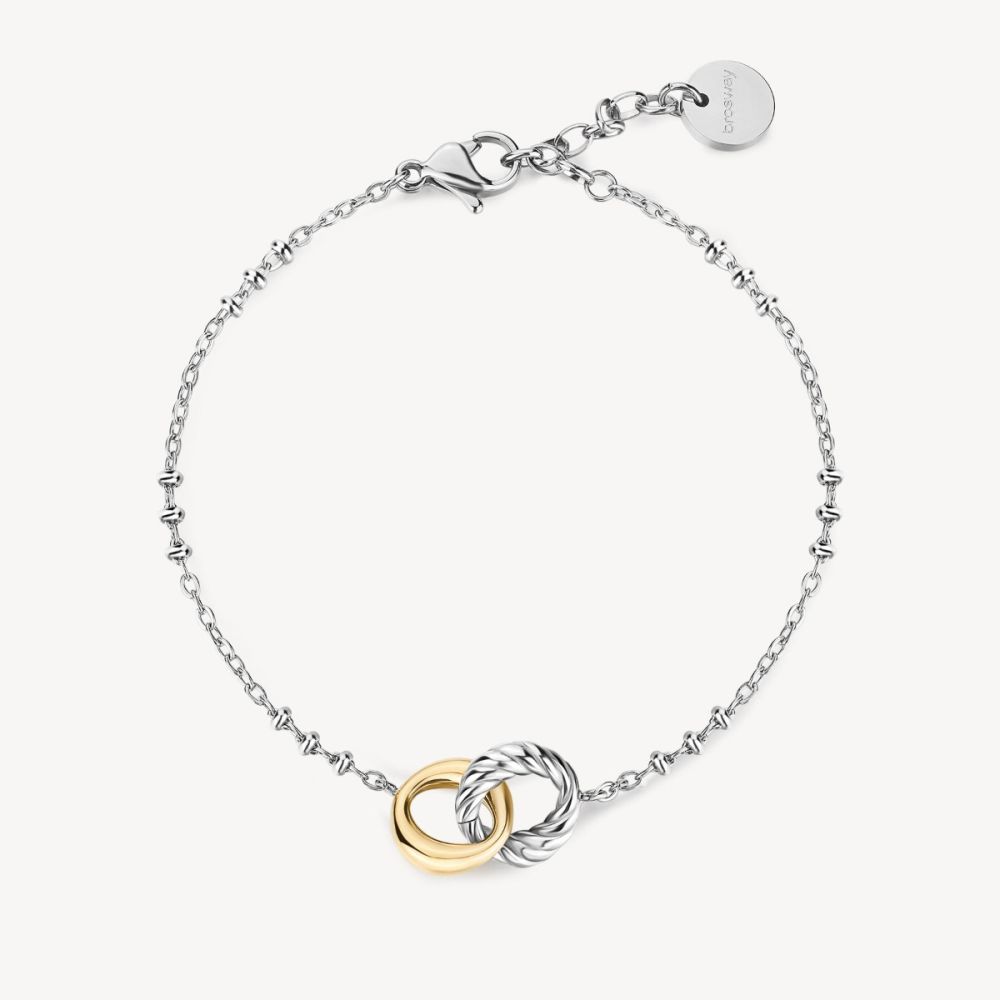 Brosway Bracciale Acciaio Elementi Bicolore Amy