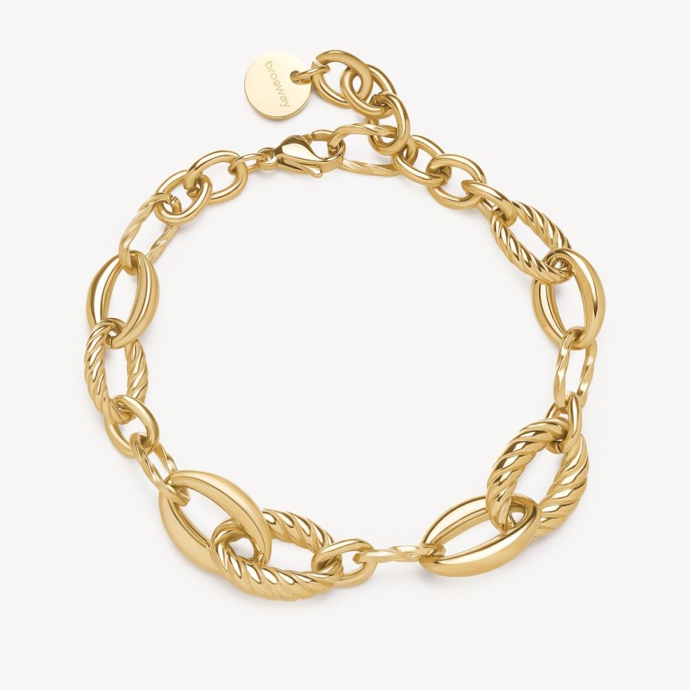 Brosway Bracciale Catena Acciaio Gold Amy