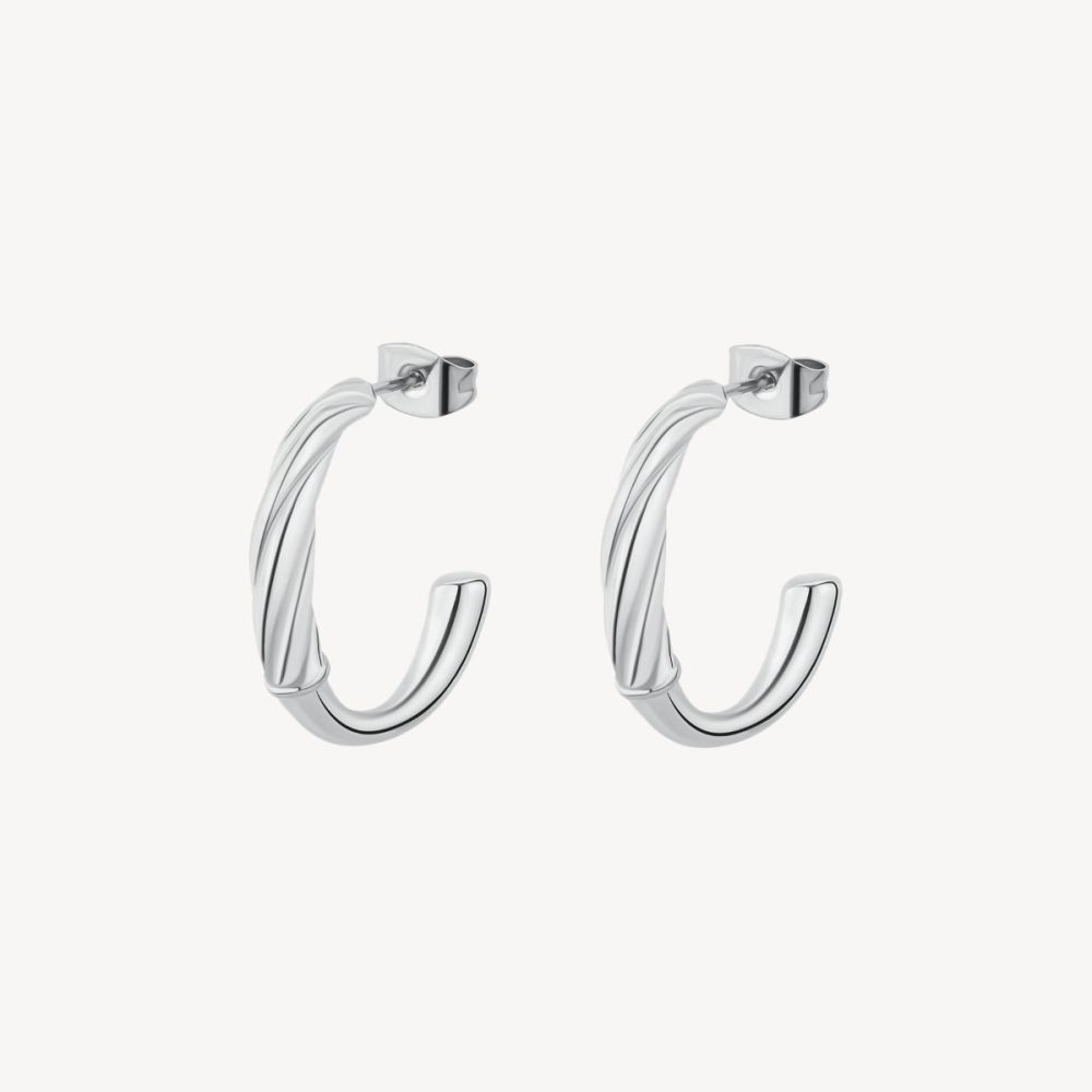 Brosway Orecchini Cerchio Acciaio 316L Amy