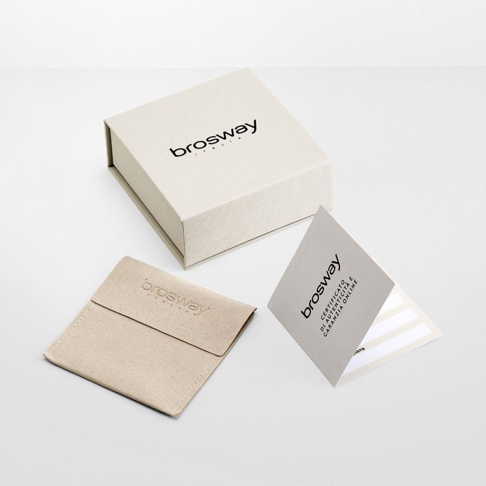 Brosway Collana Acciaio Elementi Bicolore Amy