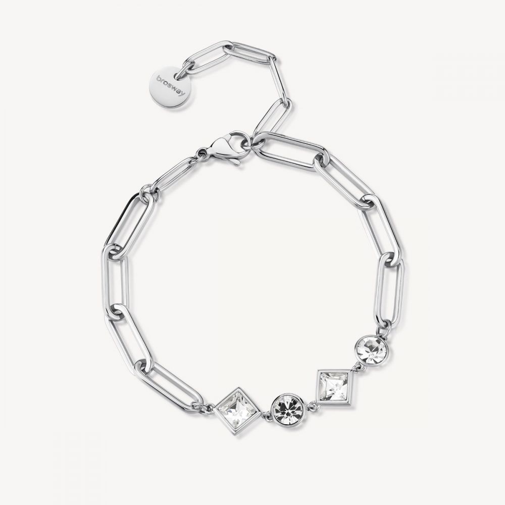 Brosway Bracciale Donna Acciaio e Cristalli Emphasis