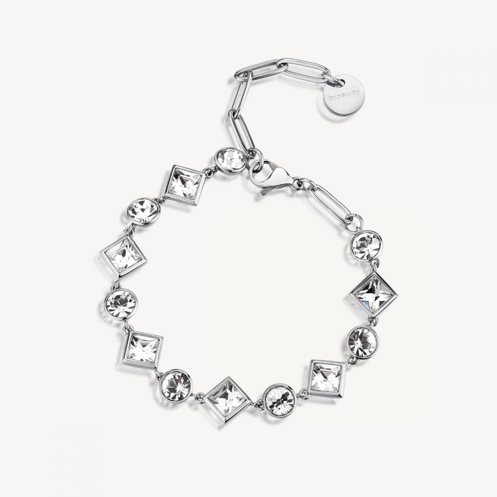 Brosway Bracciale Donna Acciaio e Cristalli Emphasis
