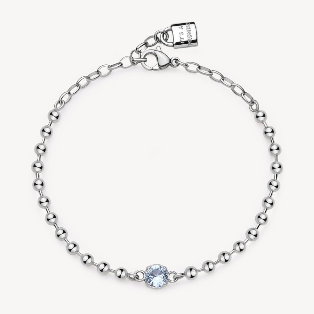 Brosway Bracciale Acciaio Spinel e Lucchetto Desideri
