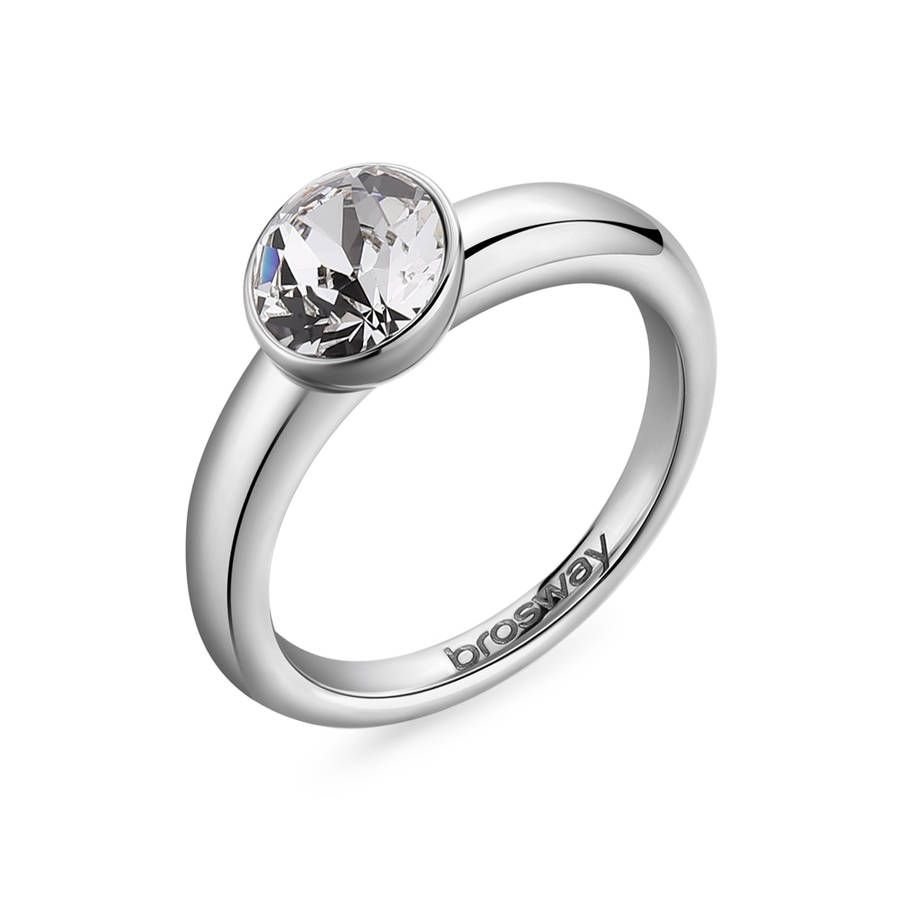 Brosway Anello Donna Acciaio Cristallo Swarovski