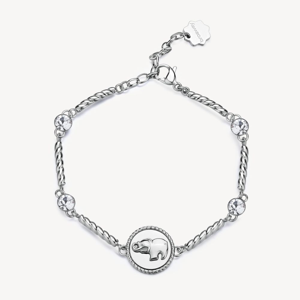 Brosway Bracciale Acciaio Elefante Chakra