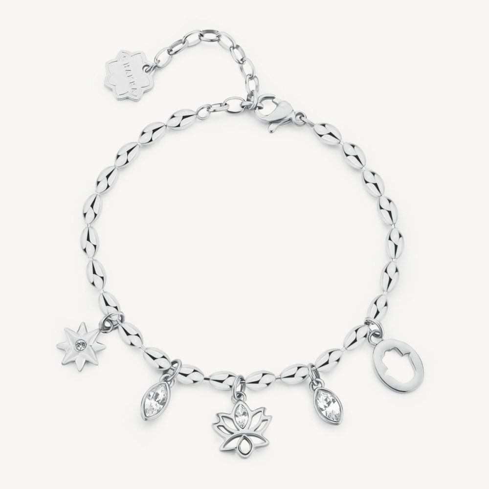 Brosway Bracciale Acciaio Pendenti Mistici Chakra