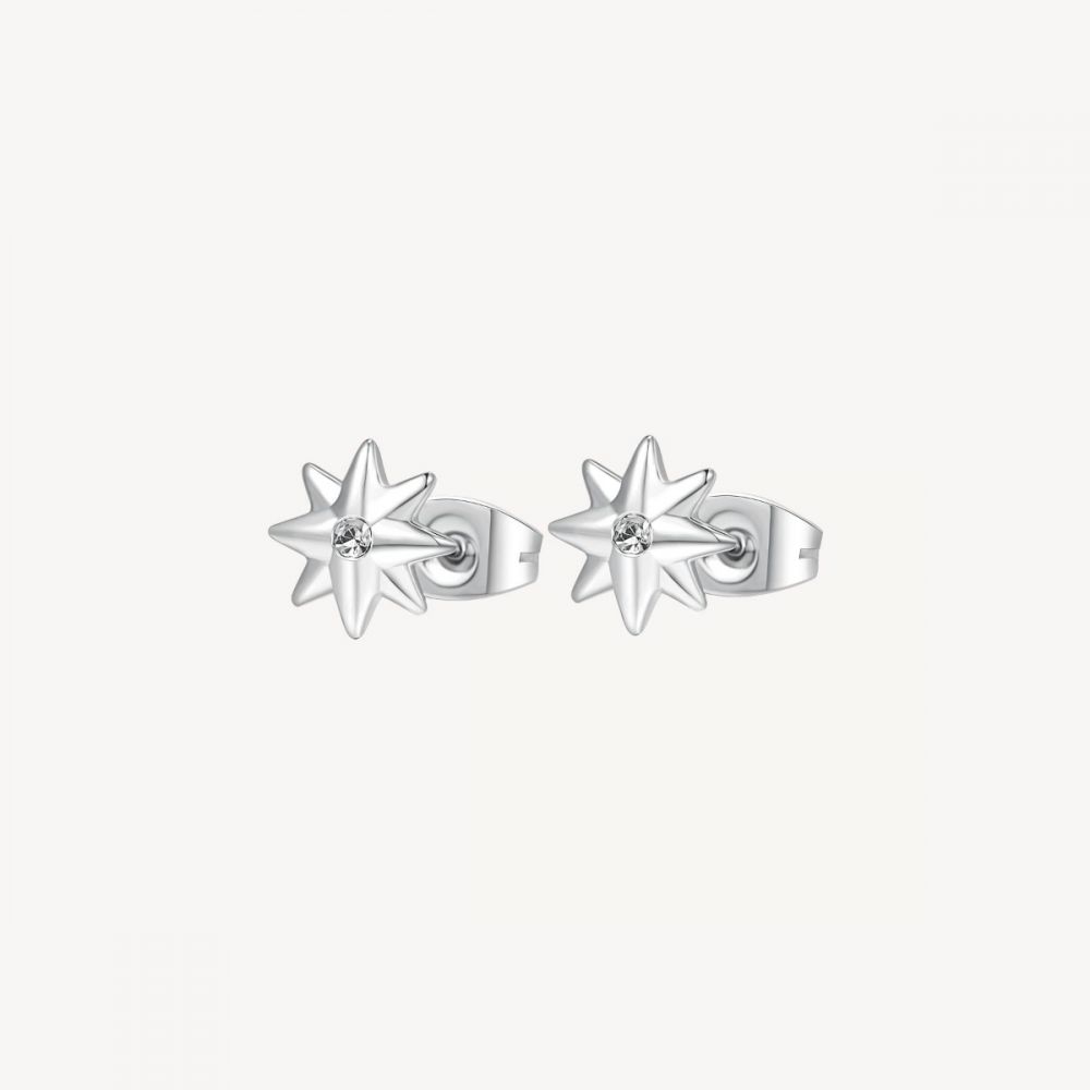 Brosway Orecchini Donna Acciaio Stella Polare Chakra