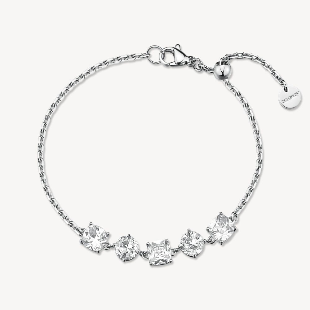 Brosway Bracciale Acciaio Cristalli Bianchi Dreaming