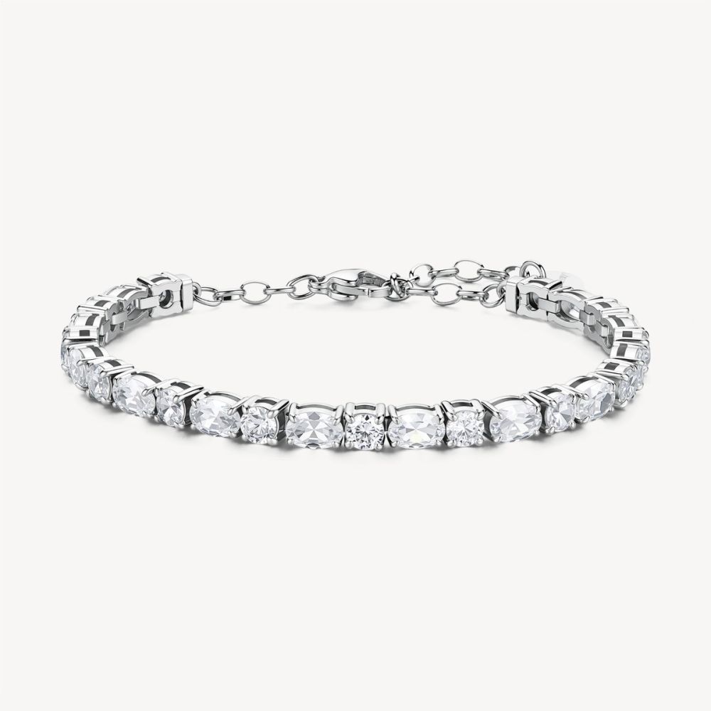 Brosway Bracciale Acciaio Cristalli Bianchi Dreaming