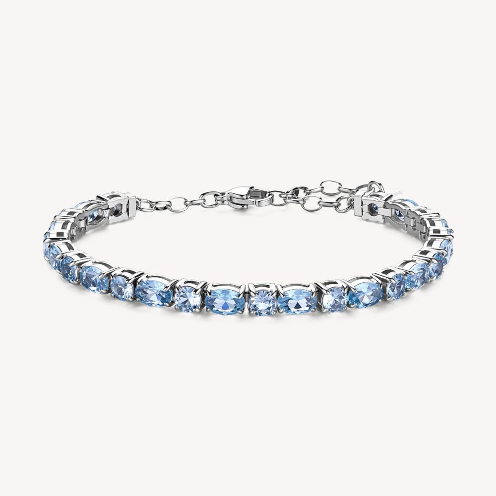 Brosway Bracciale Acciaio Cristalli Zaffiro Dreaming