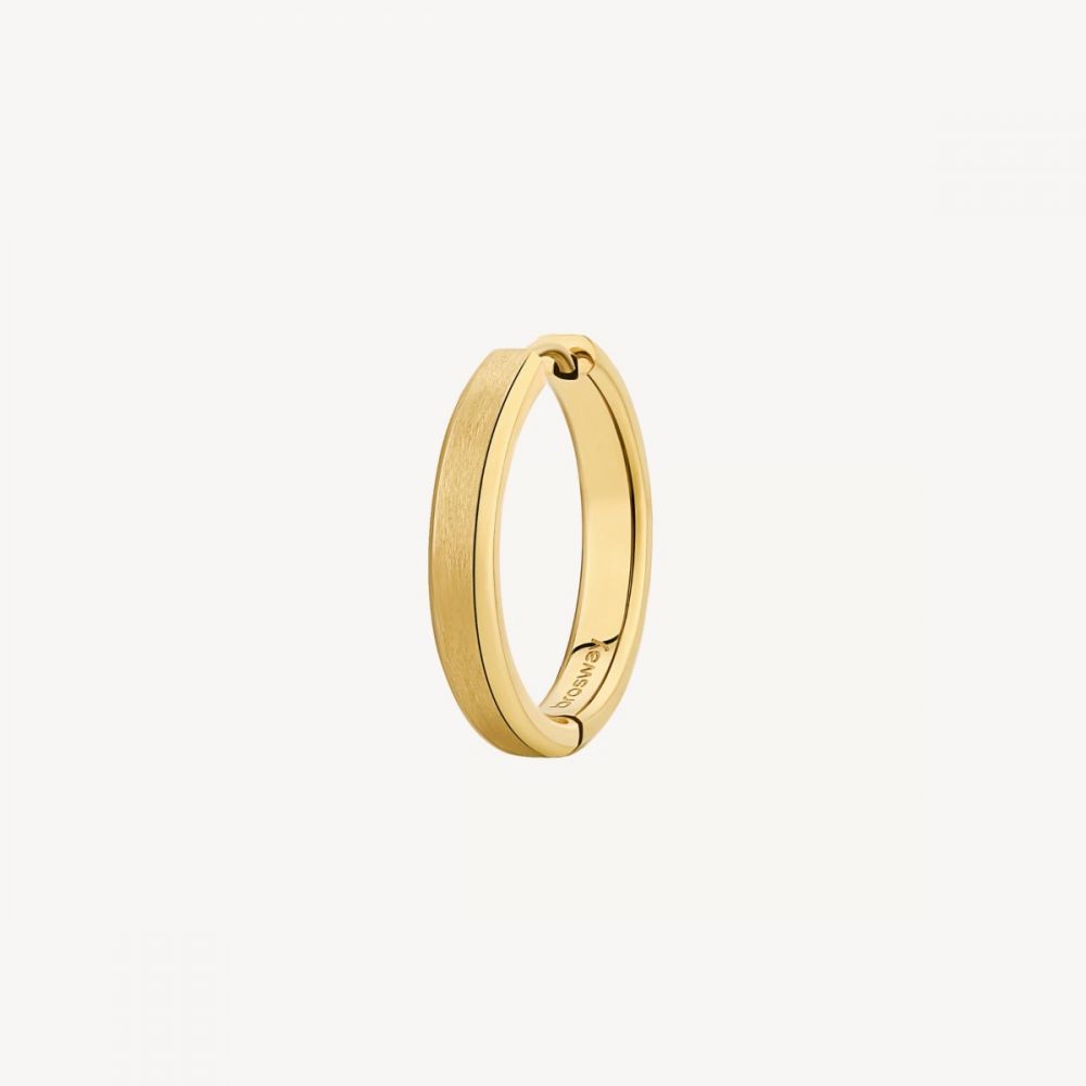 Brosway Mono Orecchino Uomo Acciaio Gold Ink 
