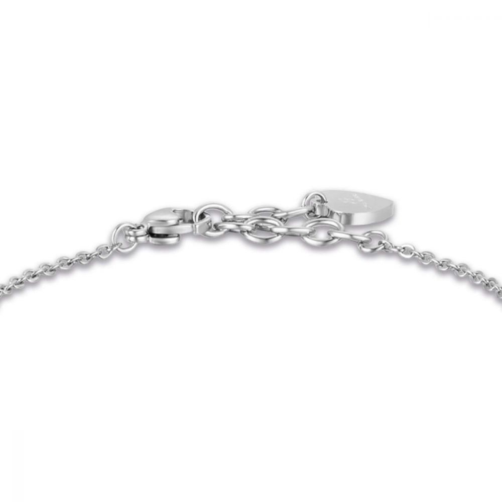 Luca Barra Bracciale Acciaio con Cuore