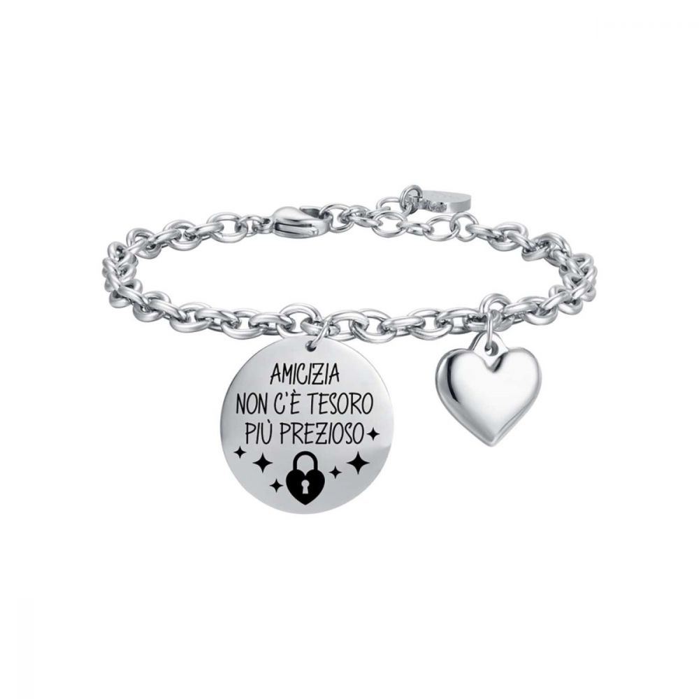 Luca Barra Bracciale Donna Acciaio 