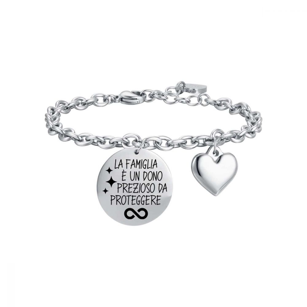 Luca Barra Bracciale Donna Acciaio 